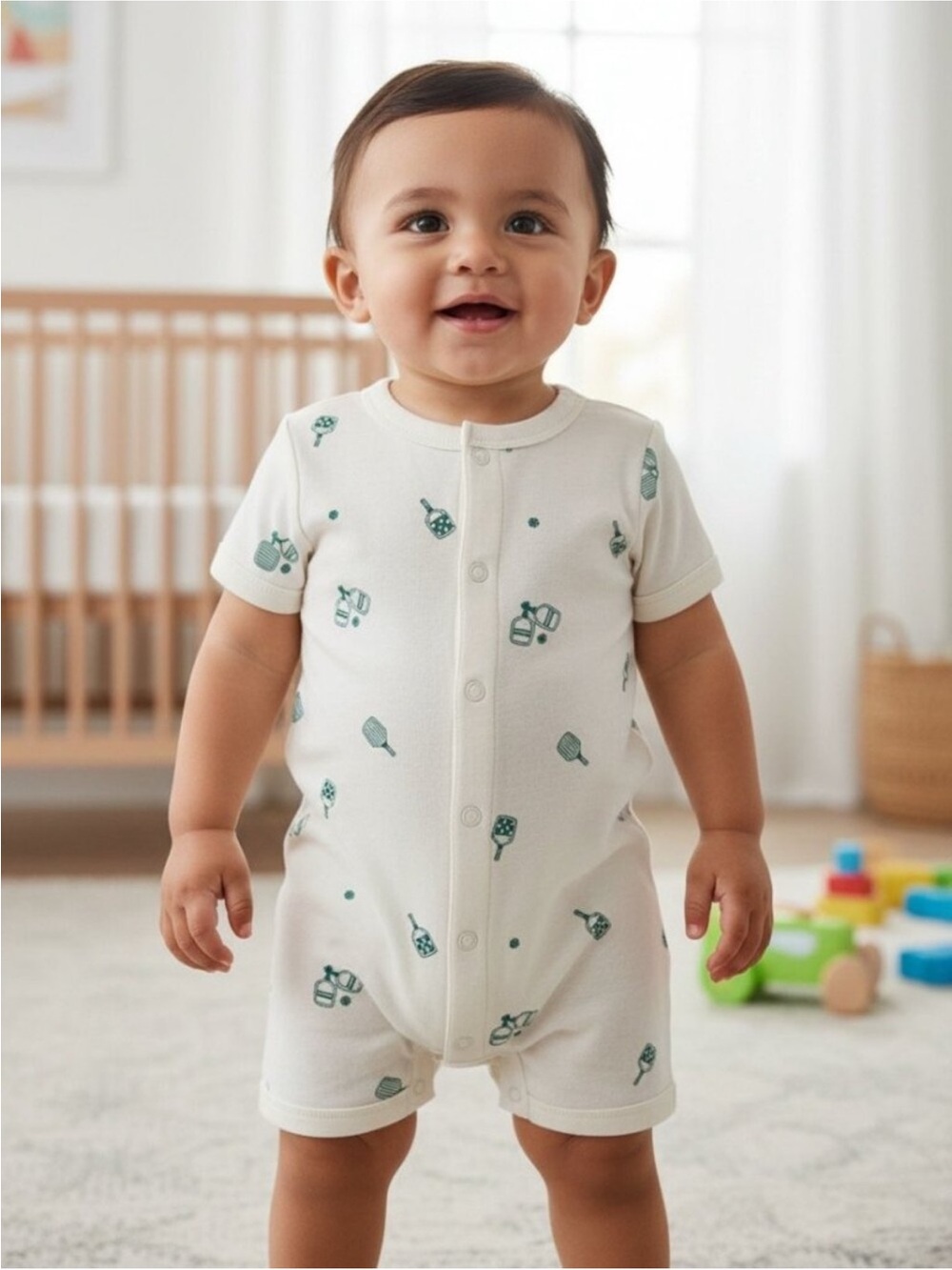 Baby Pickleball Romper